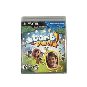 Start the Party (Sony PlayStation 3, 2010) Authentic, CIB, Tested